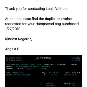 COPY - Louis Vuitton Hampstead tote